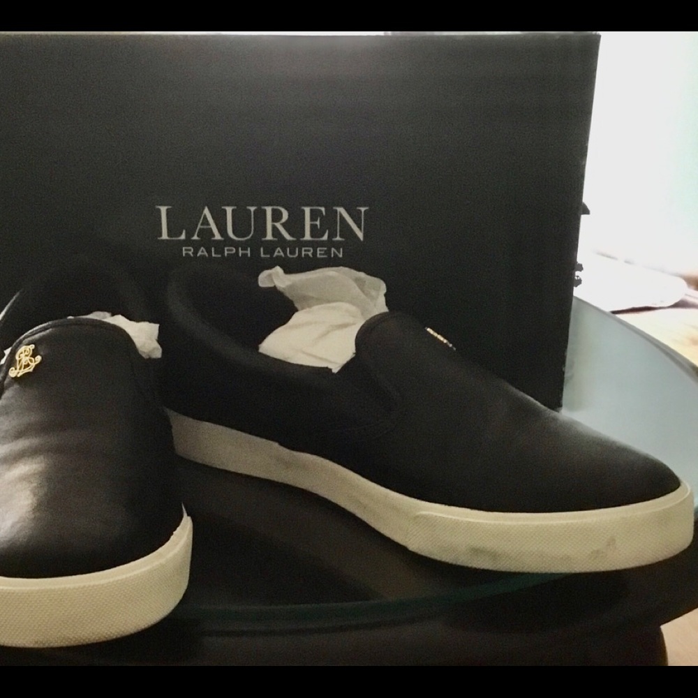 Ralph Lauren leather